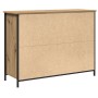 Aparador Artisan Roble 100x35x75 cm Madera Elaborada de , Aparadores - Ref: Foro24-869092, Precio: 105,28 €, Descuento: %