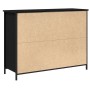 Aparador Negro de Roble 100x35x75 cm de Madera Elaborada von , Sideboards - Ref: Foro24-869093, Preis: 111,47 €, Rabatt: %
