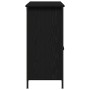 Aparador Negro de Roble 100x35x75 cm de Madera Elaborada von , Sideboards - Ref: Foro24-869093, Preis: 111,47 €, Rabatt: %