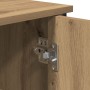 Aparador madera ingeniería roble artisan y acero 100x35x70 cm von , Sideboards - Ref: Foro24-869095, Preis: 89,37 €, Rabatt: %