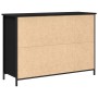 Aparador Roble negro 100x35x70 cm Madera engineered y acero von , Sideboards - Ref: Foro24-869096, Preis: 94,56 €, Rabatt: %