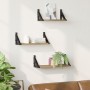 Conjunto de 3 Estantes de Pared de Madera de Roble Ahumado von , Regale und Regale - Ref: Foro24-869097, Preis: 22,45 €, Raba...