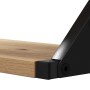 Conjunto de 3 Estantes de Pared de Madera de Roble Ahumado von , Regale und Regale - Ref: Foro24-869097, Preis: 22,45 €, Raba...
