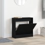 Cabinet para Zapatos Negro Roble 60x21x57 cm Madera Elaborada von , Schuhregale und Schuhorganisatoren - Ref: Foro24-869101, ...