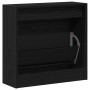 Cabinet para Zapatos Negro Roble 60x21x57 cm Madera Elaborada von , Schuhregale und Schuhorganisatoren - Ref: Foro24-869101, ...