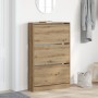 Zapatero de roble artesanal 80x21x125,5 cm de madera elaborada | Foro24.es | Tu tienda online para hogar, jardín y más Foro24.es