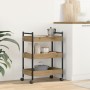 Carrito de cocina madera ingeniería roble artisan 50x30x70 cm von , Küchen- und Speisewagen - Ref: Foro24-869109, Preis: 47,2...