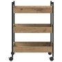 Carrito de cocina madera ingeniería roble artisan 50x30x70 cm von , Küchen- und Speisewagen - Ref: Foro24-869109, Preis: 47,2...