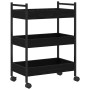 Carrito de cocina madera ingeniería roble negro 50x30x70 cm von , Küchen- und Speisewagen - Ref: Foro24-869110, Preis: 49,54 ...
