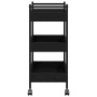 Carrito de cocina madera ingeniería roble negro 50x30x70 cm von , Küchen- und Speisewagen - Ref: Foro24-869110, Preis: 49,54 ...
