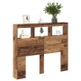 Cabezal Madera Vieja Madera Sólida Recuperada 120 x 17 x 102 cm | Foro24.es | Tu tienda online para hogar, jardín y más Foro24.es