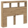 Cabecera de roble artesanal Roble artesanal Madera elaborada by , Headboards and footboards - Ref: Foro24-869112, Price: 76,4...