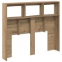 Cabecera de roble artesanal Roble artesanal Madera elaborada by , Headboards and footboards - Ref: Foro24-869112, Price: 76,4...