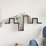 Estante de pared Negro Roble 104,5x10x43 cm Madera elaborada | Foro24.es | Tu tienda online para hogar, jardín y más Foro24.es