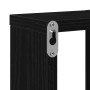 Estante de pared Negro Roble 104,5x10x43 cm Madera elaborada | Foro24.es | Tu tienda online para hogar, jardín y más Foro24.es
