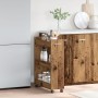 Carrito rodante madera de ingeniería envejecida 60x22x79 cm von , Schließfächer und Lagerschränke - Ref: Foro24-869138, Preis...