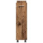 Carrito rodante madera de ingeniería envejecida 60x22x79 cm von , Schließfächer und Lagerschränke - Ref: Foro24-869138, Preis...
