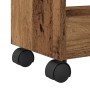 Carrito rodante madera de ingeniería envejecida 60x22x79 cm von , Schließfächer und Lagerschränke - Ref: Foro24-869138, Preis...
