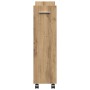 Carrito rodante madera de ingeniería roble artisan 60x22x79 cm | Foro24.es | Tu tienda online para hogar, jardín y más Foro24.es