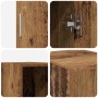 Armario de pared Madera envejecida 30x42.5x40 cm Madera Ingenierizada by , Sideboards - Ref: Foro24-869147, Price: 39,82 €, D...