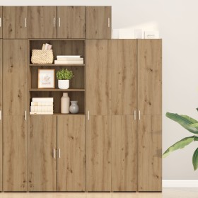Armario de Pared Roble Artesanal 30x42.5x40 cm