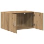 Armario de pared de roble artesanal 70x42,5x40 cm de madera elaborada by , Sideboards - Ref: Foro24-869151, Price: 54,10 €, D...