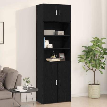Armario de pared  Negro Roble 70x42,5x40 cm Madera elaborada | Foro24.es | Tu tienda online para hogar, jardín y más Foro24.es