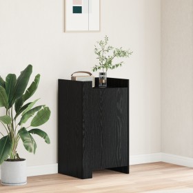 Aparador Roble Negro 45x35x75 cm Madera Elaborada de , Aparadores - Ref: Foro24-869176, Precio: 66,05 €, Descuento: %