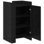 Aparador Roble Negro 45x35x75 cm Madera Elaborada von , Sideboards - Ref: Foro24-869176, Preis: 66,05 €, Rabatt: %