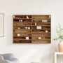 Mueble vitrina madera de ingeniería envejecida 100x8,5x75 cm | Foro24.es | Tu tienda online para hogar, jardín y más Foro24.es