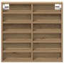 Mueble vitrina madera de ingeniería roble artisan 60x8,5x58 cm von , Regale und Regale - Ref: Foro24-869190, Preis: 36,28 €, ...
