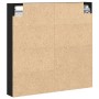 Mueble vitrina madera de ingeniería roble negro 60x8,5x58 cm von , Regale und Regale - Ref: Foro24-869191, Preis: 38,47 €, Ra...