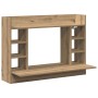 Escritorio Montado en la Pared Roble Artesanal 105x48x75 cm Madera by , Desks - Ref: Foro24-869193, Price: 70,70 €, Discount: %