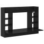 Escritorio Montado en la Pared Madera Negra Roble 105x48x75 cm Madera Elaborada | Foro24.es | Tu tienda online para hogar, jardín y más Foro24.es