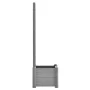 Stone gray PP trellis planter 43x43x142 cm by vidaXL, Pots and planters - Ref: Foro24-317581, Price: 86,42 €, Discount: %