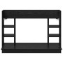 Escritorio Montado en la Pared Madera Negra Roble 105x48x75 cm Madera Elaborada | Foro24.es | Tu tienda online para hogar, jardín y más Foro24.es