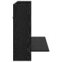 Escritorio Montado en la Pared Madera Negra Roble 105x48x75 cm Madera Elaborada | Foro24.es | Tu tienda online para hogar, jardín y más Foro24.es