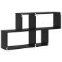 Estante de pared Roble Negro 100x20x53 cm MDF von , Regale und Regale - Ref: Foro24-869197, Preis: 41,12 €, Rabatt: %