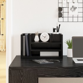 Organizador de Escritorio Roble Negro 44.5x24x25