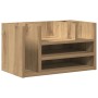 Organizador de Escritorio Roble Artisan 44.5x24x25 cm Madera de Ingeniería de , Clasificación y organización - Ref: Foro24-86...