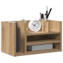 Organizador de Escritorio Roble Artisan 44.5x24x25 cm Madera de Ingeniería de , Clasificación y organización - Ref: Foro24-86...