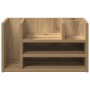 Organizador de Escritorio Roble Artisan 44.5x24x25 cm Madera de Ingeniería de , Clasificación y organización - Ref: Foro24-86...