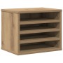 Organizador de Escritorio Roble Artesanal 36x26x29.5 cm Madera Elaborada von , Klassifizierung und Organisation - Ref: Foro24...