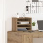 Organizador de Escritorio Roble Artesanal 36x26x29.5 cm Madera Elaborada von , Klassifizierung und Organisation - Ref: Foro24...