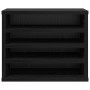 Organizador de Escritorio Roble Negro 36x26x29.5 cm Madera Elaborada by , Classification and organization - Ref: Foro24-86920...