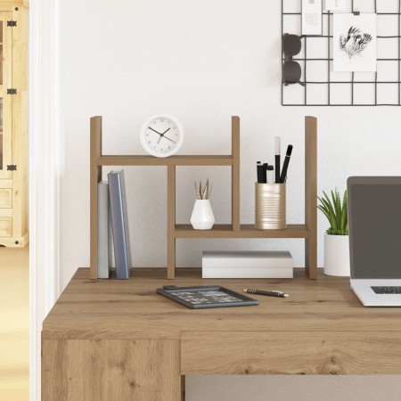 Organizador de Escritorio Roble Artesanal 34.5x15.5x35.5 cm Madera | Foro24.es | Tu tienda online para hogar, jardín y más Foro24.es