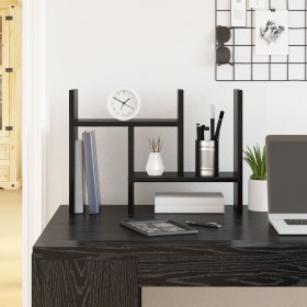 VidaXL Organizador de Escritorio Roble Negro