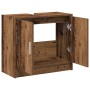 Gabinete de Lavabo Madera Vieja 63x29x55 cm Madera Ingenierizada by , Bathroom furniture - Ref: Foro24-869206, Price: 50,29 €...