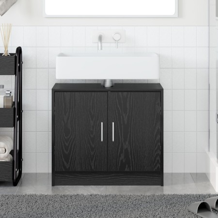 Mueble de lavabo Roble negro 63x29x55 cm Madera elaborada | Foro24.es | Tu tienda online para hogar, jardín y más Foro24.es