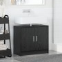 Mueble de lavabo Roble negro 63x29x55 cm Madera elaborada | Foro24.es | Tu tienda online para hogar, jardín y más Foro24.es